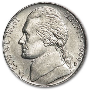 1999-D Jefferson Nickel BU 1999-D Jefferson Nickel BU